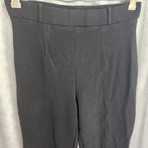 Vintage Plein Sud Black Stirrup Stretch Pants Leggings 38/6 Made in France - Picture 2 of 12